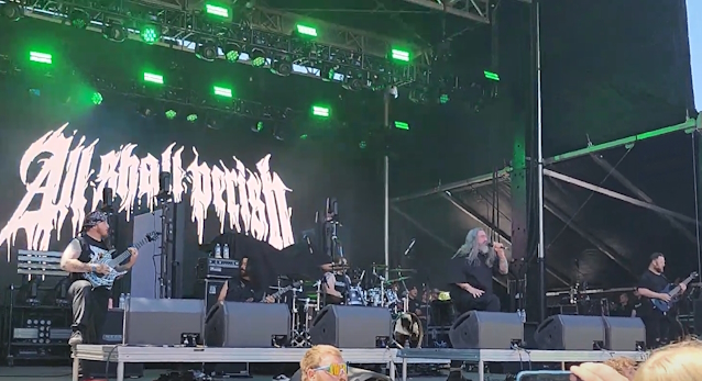 Crowd at a All Shall Perish show